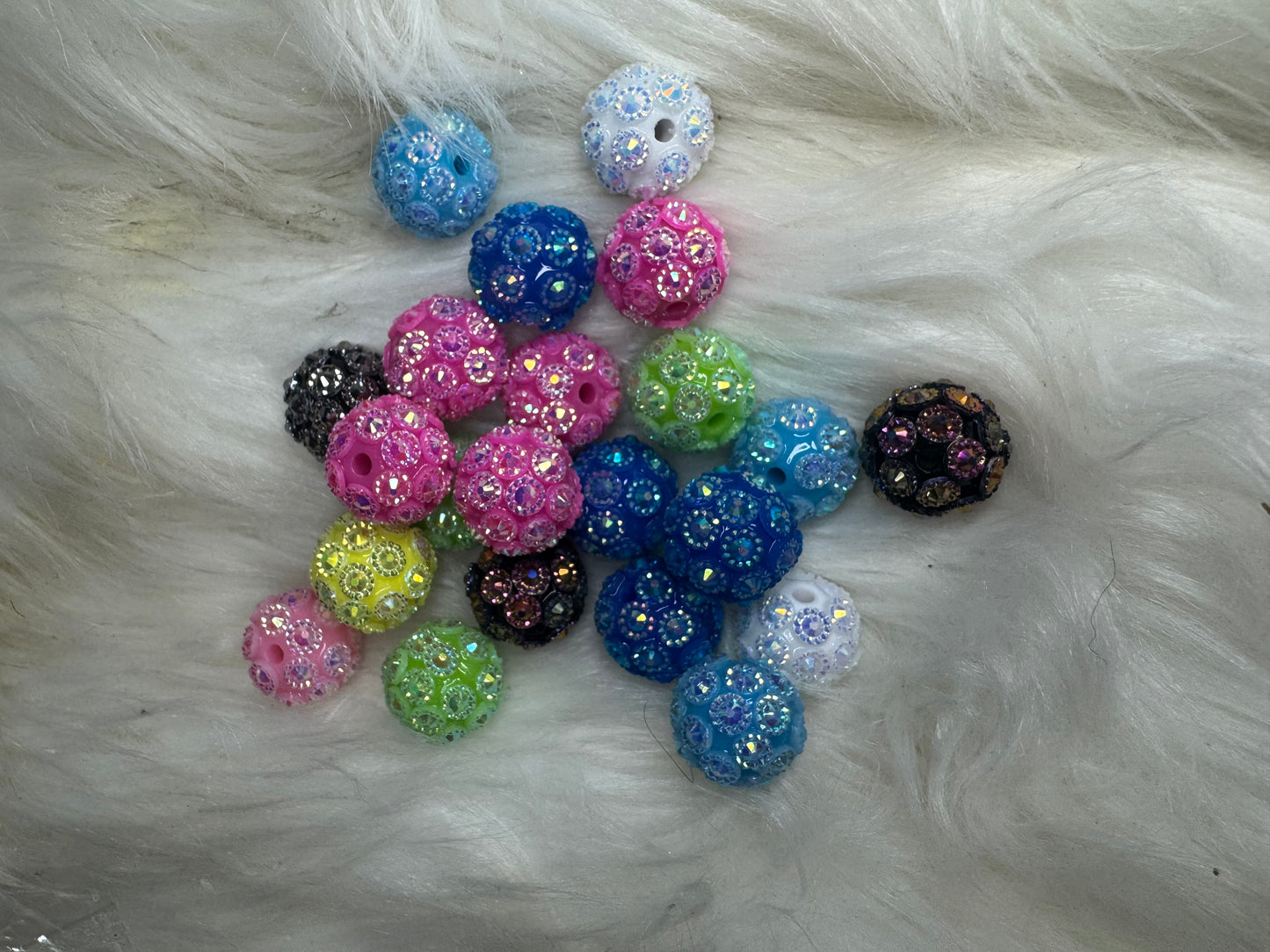Shiny beads