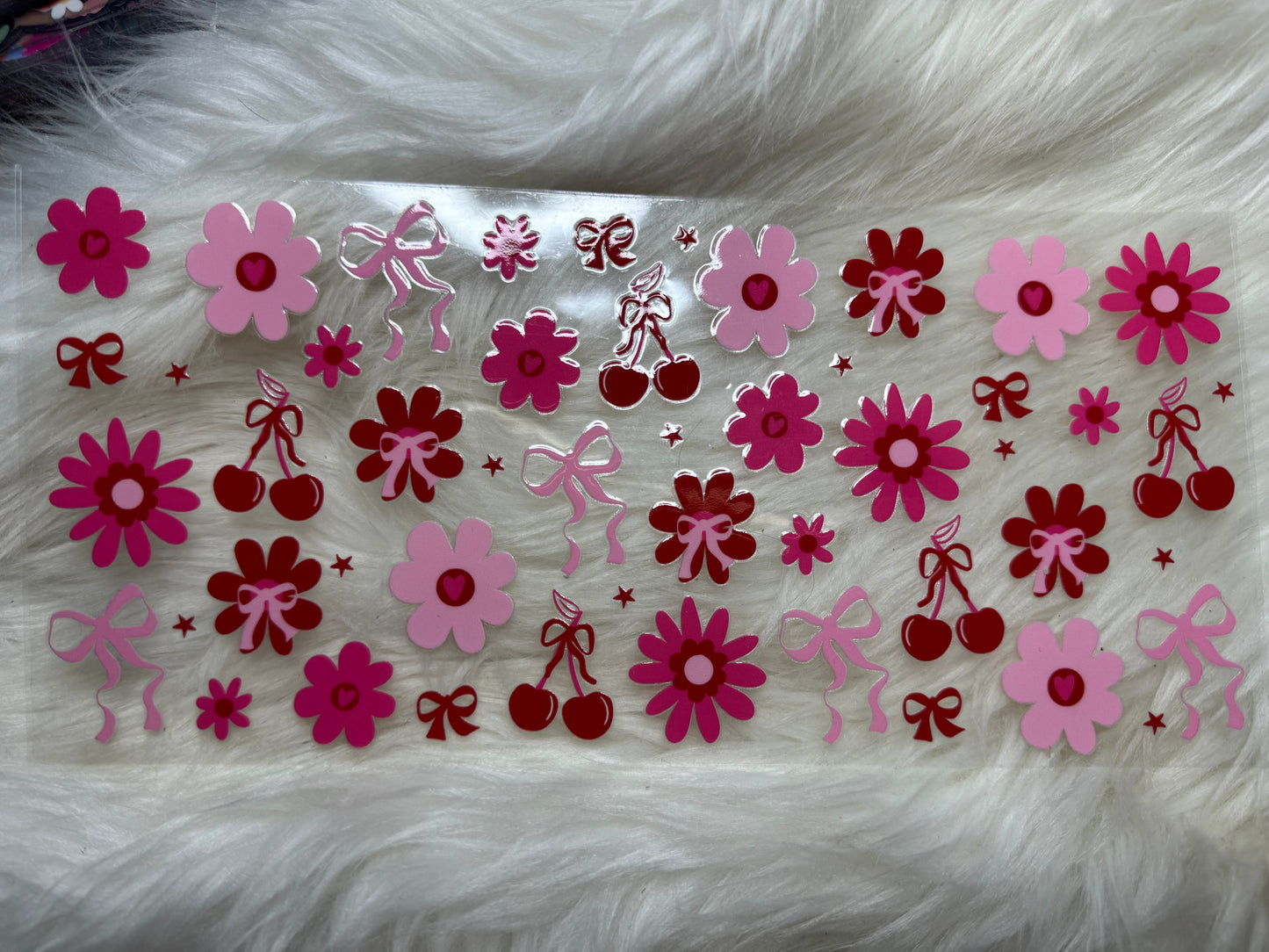 Flower uvdtf