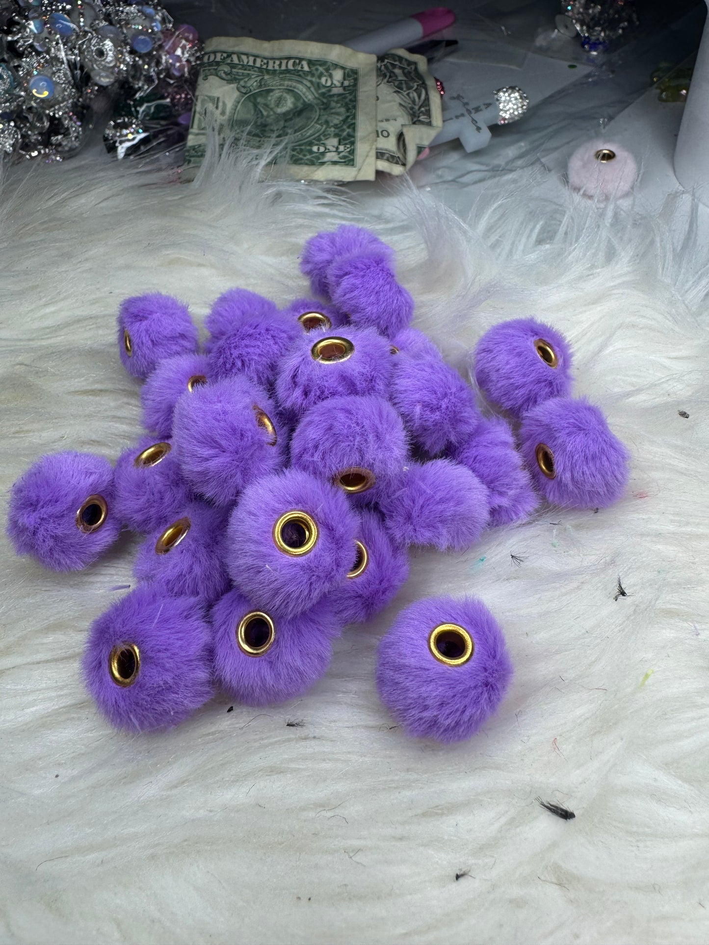 Fluffy spacers