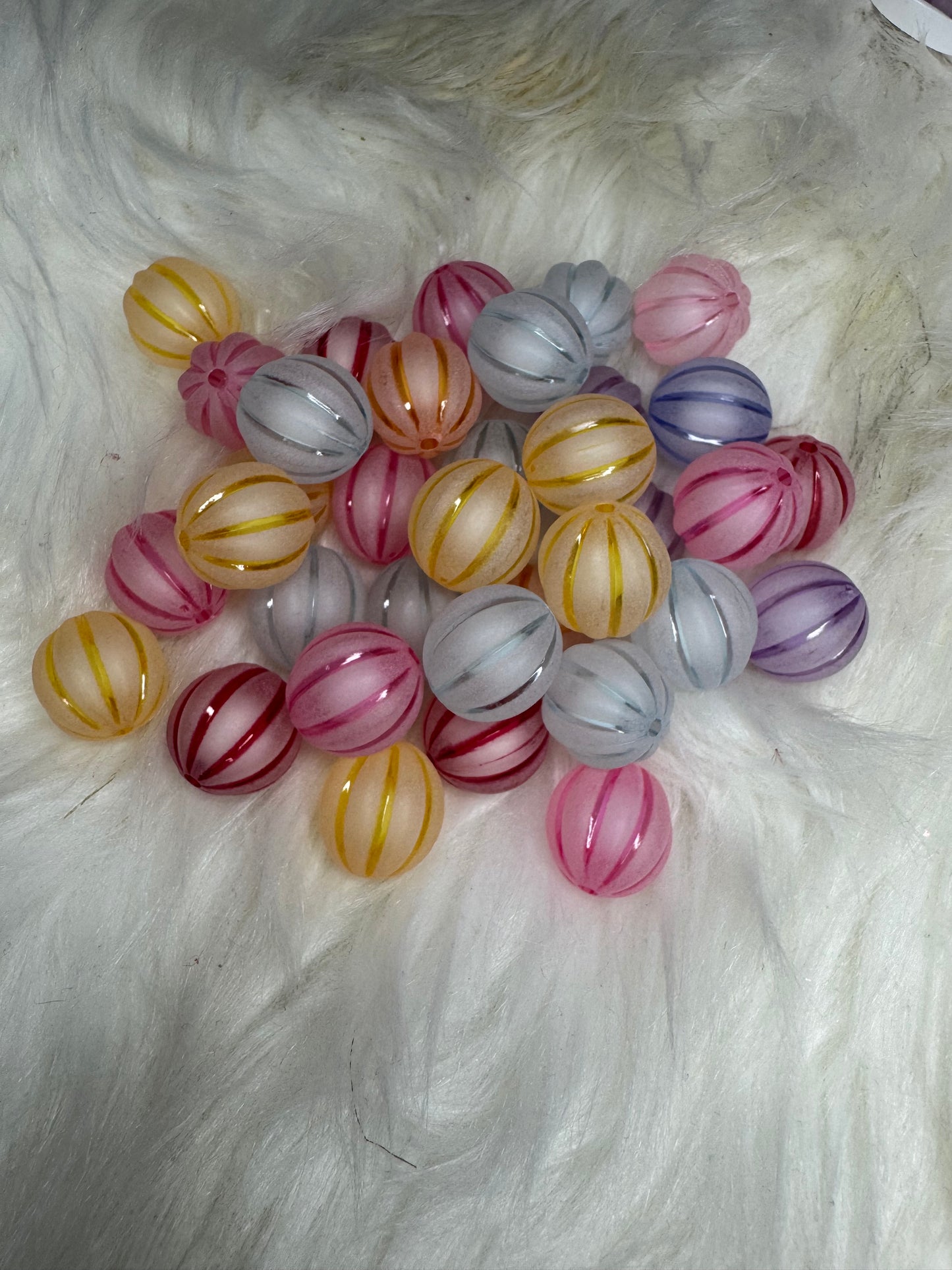 pumpkin beads