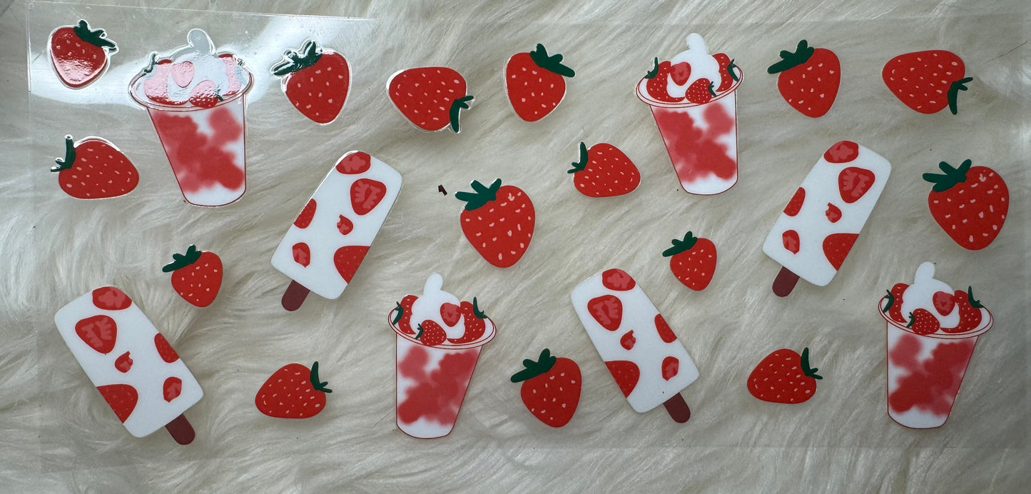 Strawberry uvdtf