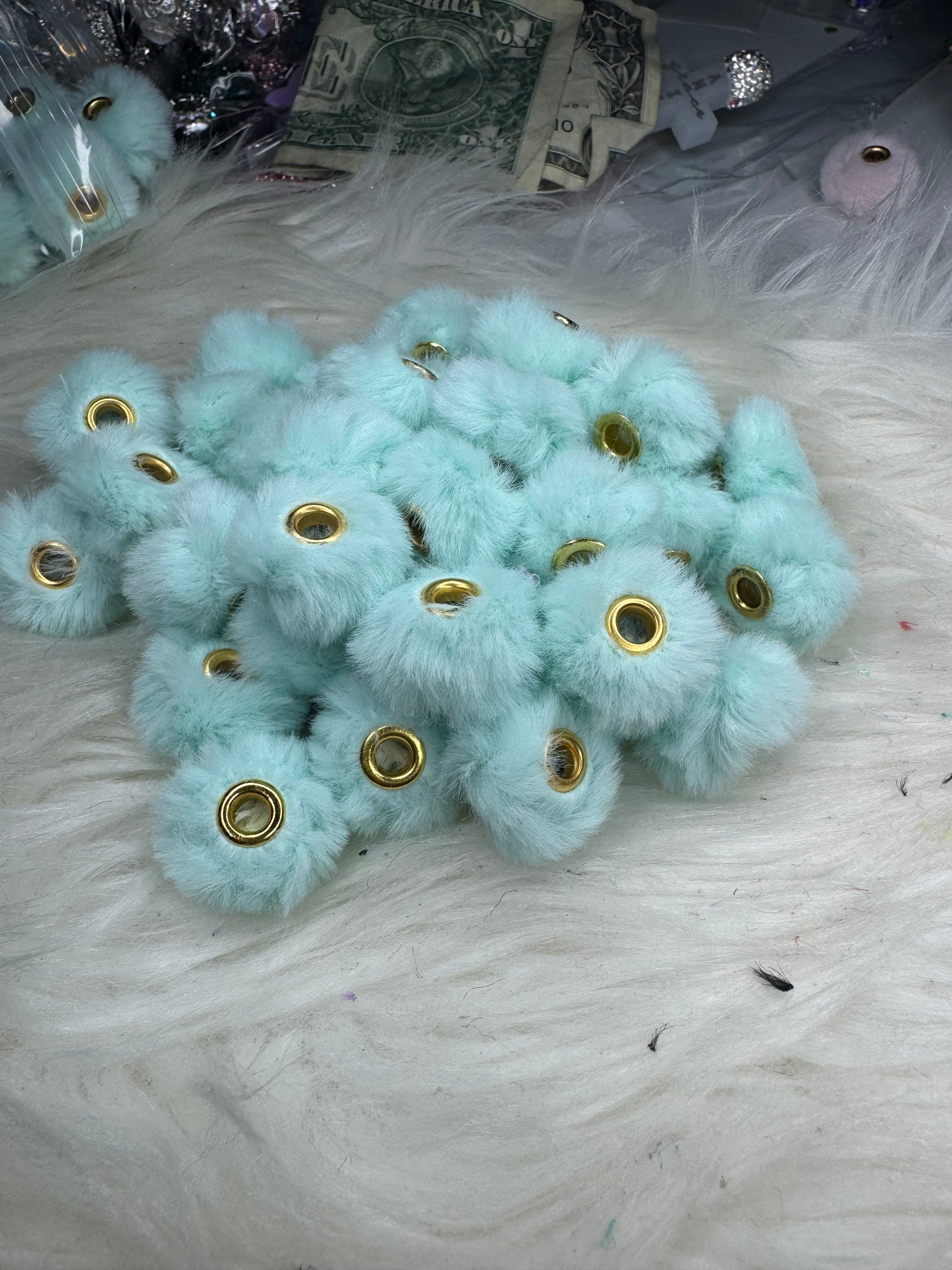 Fluffy spacers