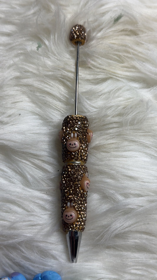 Brown Labubu Pen